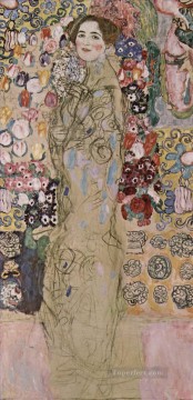 350 人の有名アーティストによるアート作品 Painting - ムンクの象徴性の肖像 グスタフ・クリムト